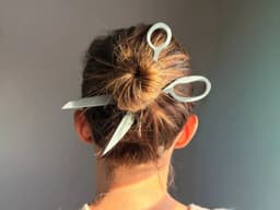 گیره مو طرح قیچی (Scissors HairPin) – تصویر 1