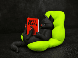 فیگور گربه خبیث (Evil Cat) – تصویر 1