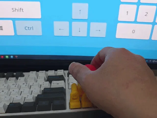 کلید کیبورد جوی‌استیک مکانیکی | کی‌کپ کنترلر گیمینگ JoyStick – تصویر 3