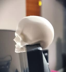 فیگور مانیتوری مدل جمجمه Skull | اکسسوری دارک و خفن میز گیمینگ – تصویر 2