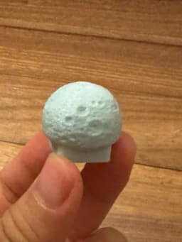 کلید کیبورد فانتزی/گیمینگ طرح کره ماه (Moon Keycap) - کی‌کپ طرح ماه سه بعدی – تصویر 7