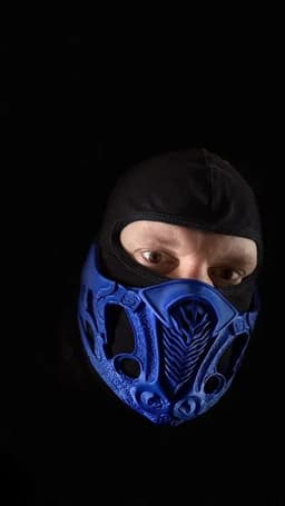 ماسک Mortal Kombat SubZero - مورتال کامبت ساب‌زیرو – تصویر 6