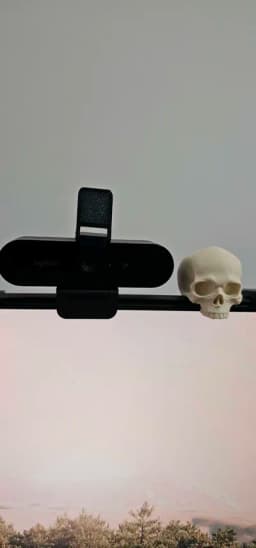 فیگور مانیتوری مدل جمجمه Skull | اکسسوری دارک و خفن میز گیمینگ – تصویر 7