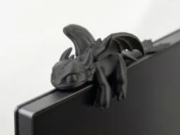 رفیق مانیتوری (Monitor Buddy) طرح Toothless (خشم شب Night Fury) – تصویر 1