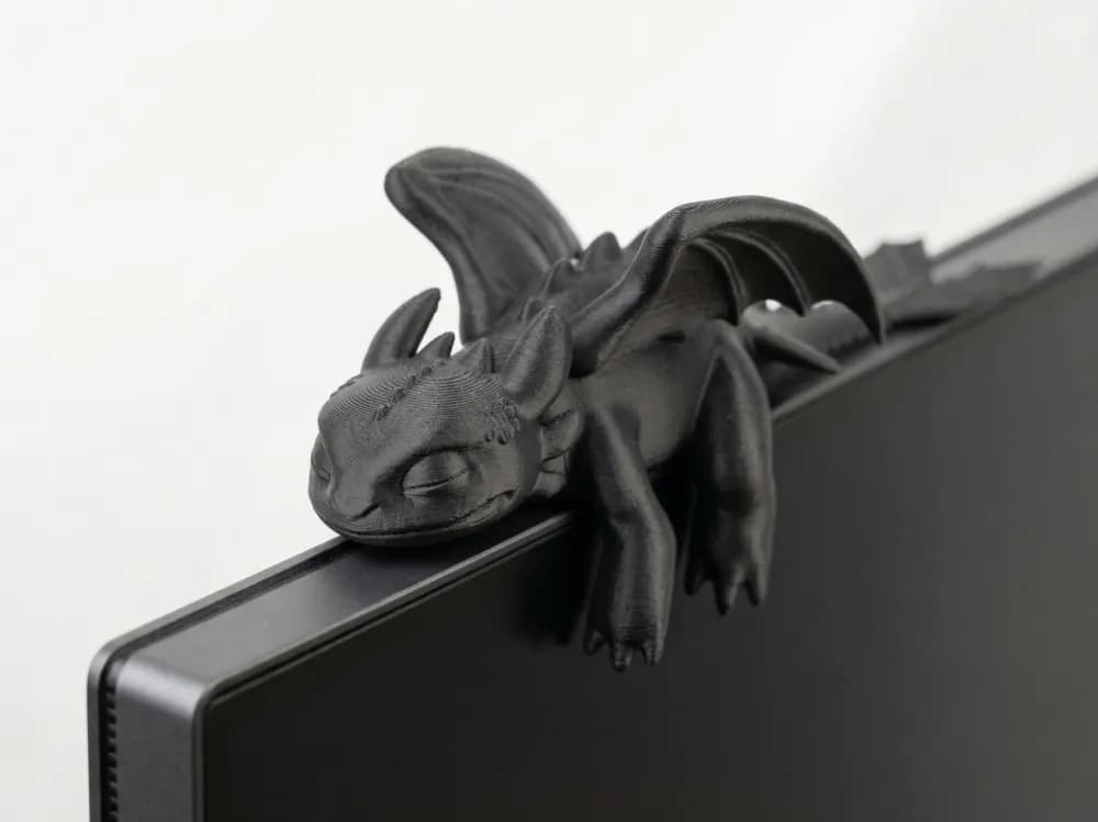 رفیق مانیتوری (Monitor Buddy) طرح Toothless (خشم شب Night Fury)